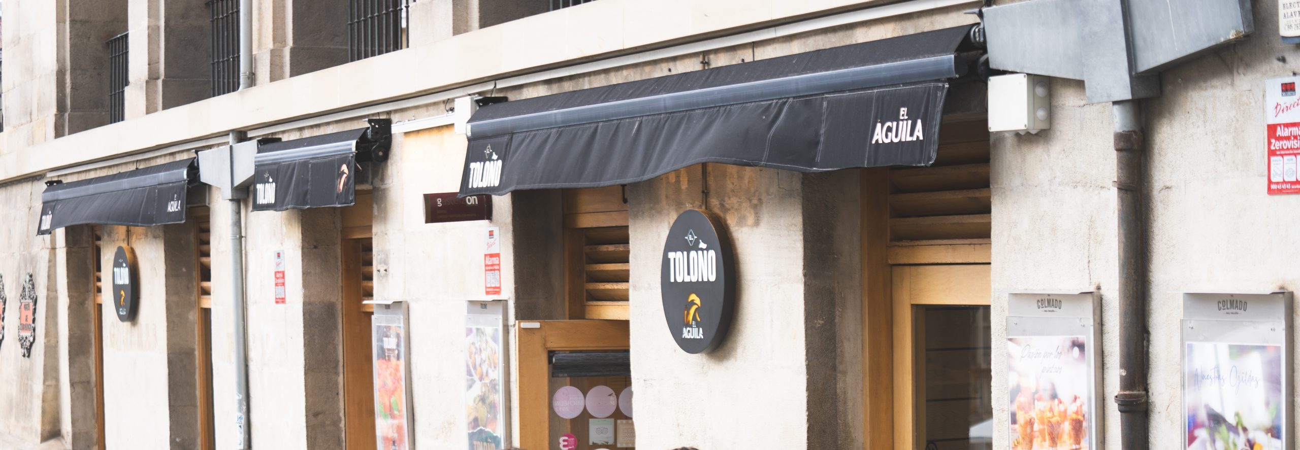 Fachada Bar El Toloño en Vitoria-Gasteiz